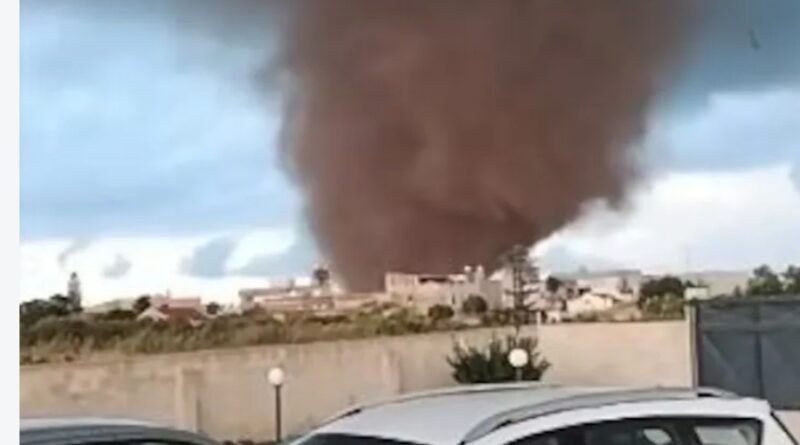 MARSALA E PETROSINO DEVASTATE DALLA TROMBA D’ARIA: SCUOLE DANNEGGIATE, AUTO RIBALTATE E NUMEROSI FERITI